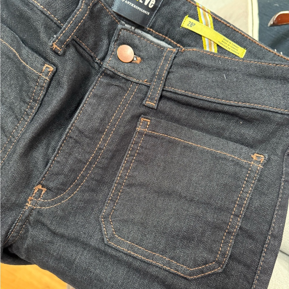 Maeve dark blue jeans